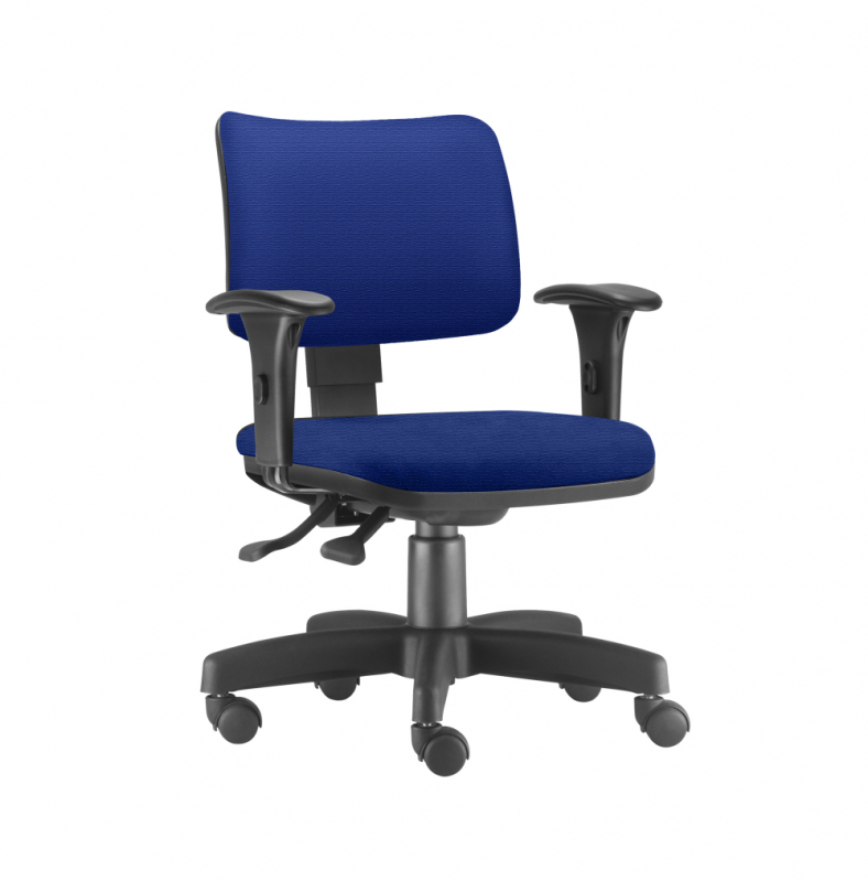 Cadeira de Escritório Tipo Secretária Preço Vitoria - Cadeira Secretária com Braço Regulável